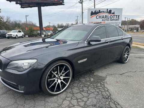 2012 BMW 7 Series for sale at Charlotte Auto Import in Charlotte NC