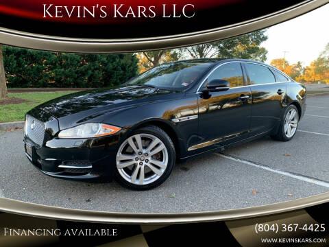 2012 Jaguar XJL for sale at Kevin's Kars LLC in Richmond VA