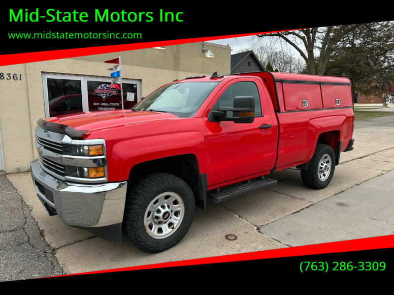 2016 Chevrolet Silverado 2500HD for sale at Mid-State Motors Inc in Rockford MN