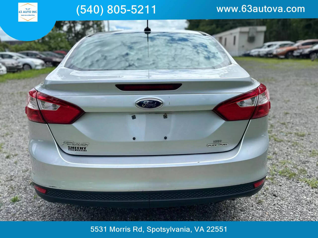 2014 Ford Focus for sale at 63 Auto Inc in Spotsylvania, VA