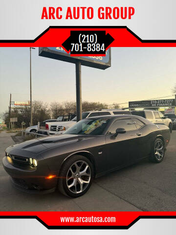 2015 Dodge Challenger for sale at ARC AUTO GROUP in San Antonio TX