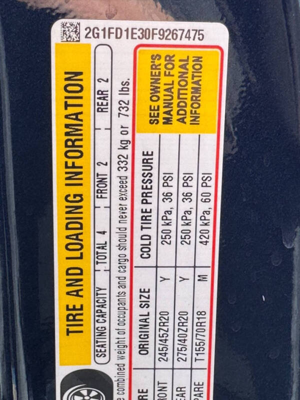 2015 Chevrolet Camaro LT