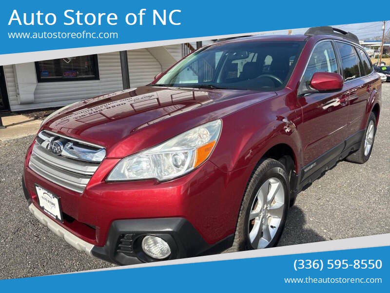 2013 Subaru Outback for sale at Auto Store of NC in Walnut Cove NC