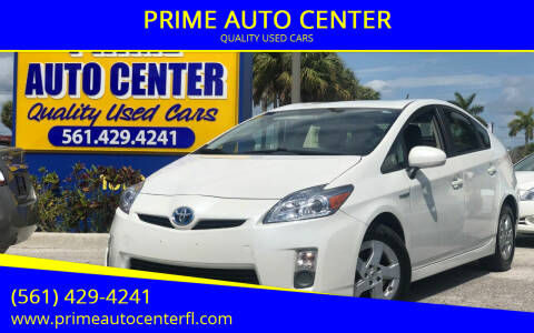 2010 Toyota Prius for sale at PRIME AUTO CENTER in Palm Springs FL
