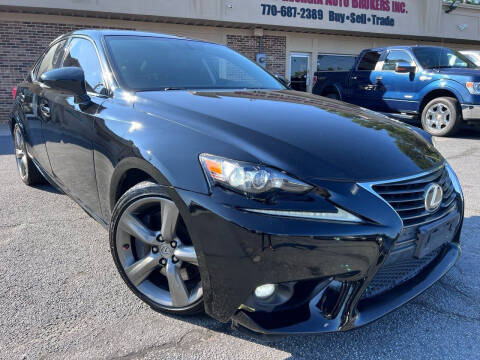 2015 Lexus IS 350 for sale at North Georgia Auto Brokers in Snellville GA