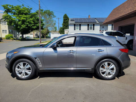 2013 Infiniti FX37 for sale at Pat's Auto Sales, Inc. in West Springfield MA