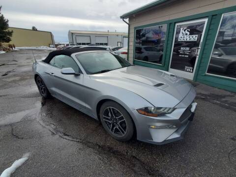 2020 Ford Mustang for sale at K & S Auto Sales in Smithfield UT