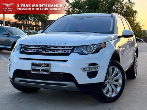 2016 Land Rover Discovery Sport for sale at European Motors Inc in Plano TX