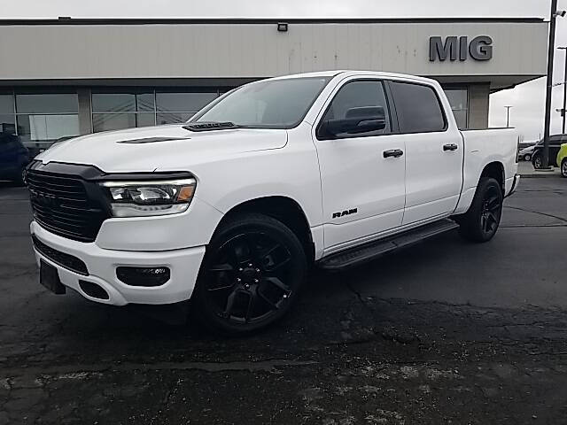 Used 2023 RAM Ram 1500 Pickup Laramie with VIN 1C6SRFJT9PN540221 for sale in Bellefontaine, OH