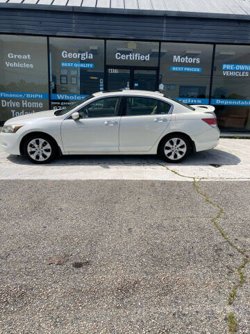 2009 Honda Accord for sale at Georgia Certified Motors in Stockbridge GA