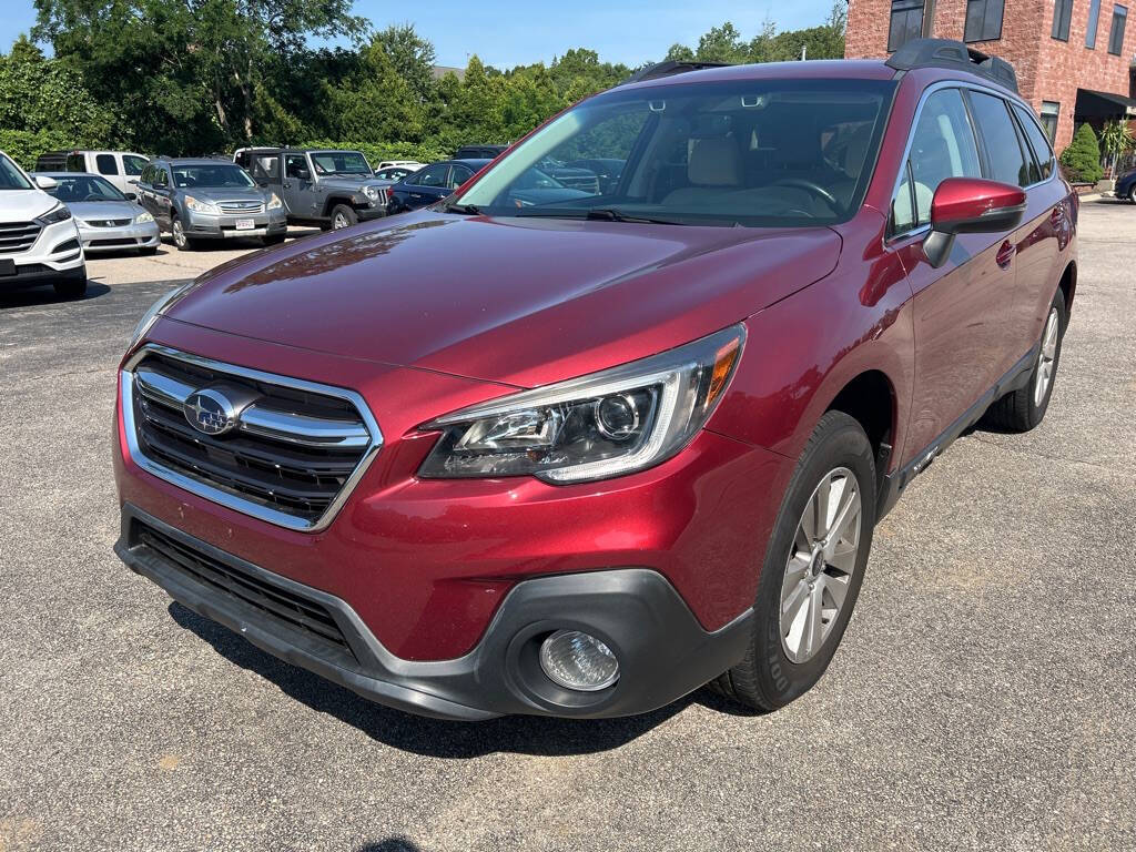 Red 2019 Subaru Outback Wagon All-Wheel Drive 6-Speed CVT