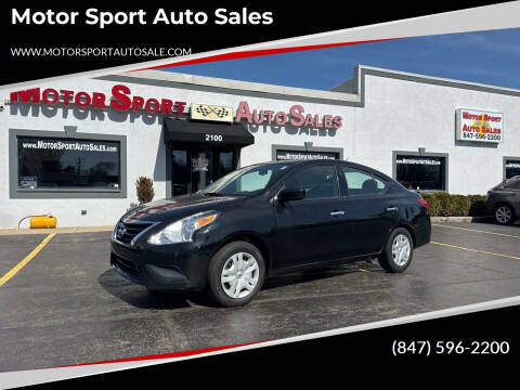 2019 Nissan Versa for sale at Motor Sport Auto Sales in Waukegan IL