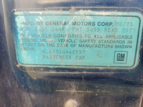 1973 Cadillac Eldorado