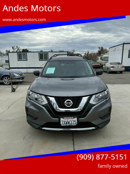 2017 Nissan Rogue for sale at Andes Motors in Bloomington CA