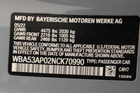 2022 BMW 4 Series 430i