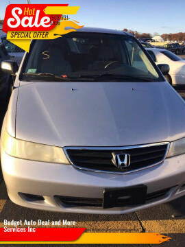 2003 Honda Odyssey for sale at Budget Auto Deal and More Services Inc in Worcester MA