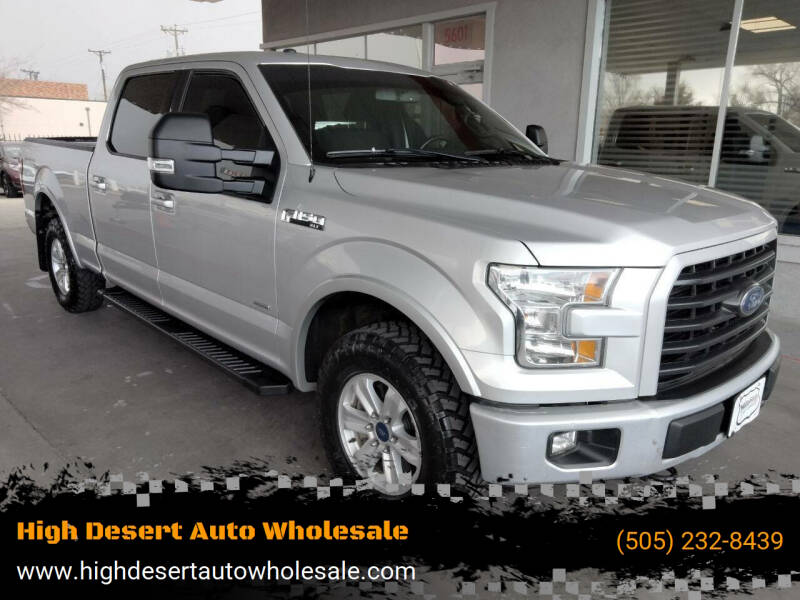 2017 Ford F-150 for sale at High Desert Auto Wholesale in Albuquerque NM