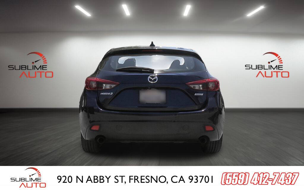 2016 Mazda Mazda3 for sale at SUBLIME AUTO in Fresno, CA