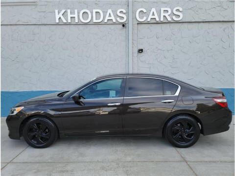 2017 Honda Accord for sale at Khodas Cars in Gilroy CA