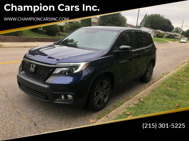 2020 Honda Passport for sale at Champion Cars Inc. in Philadelphia PA