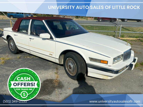 1989 Cadillac Seville for sale at University Auto Sales of Little Rock in Little Rock AR