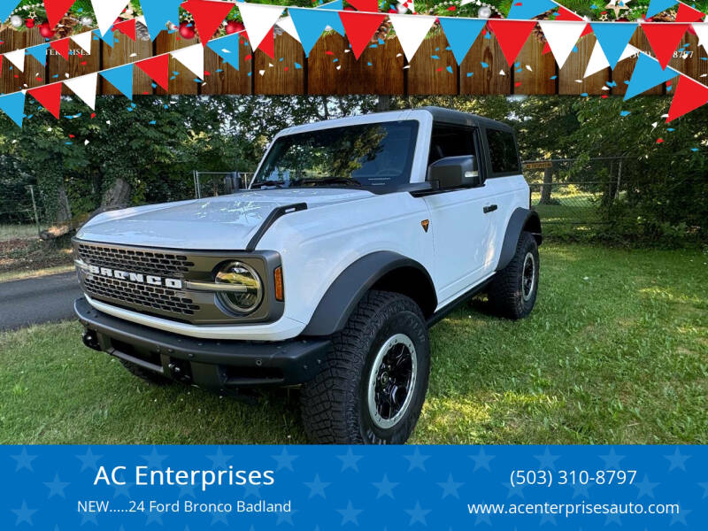 2024 Ford Bronco for sale at AC Enterprises in Oregon City OR