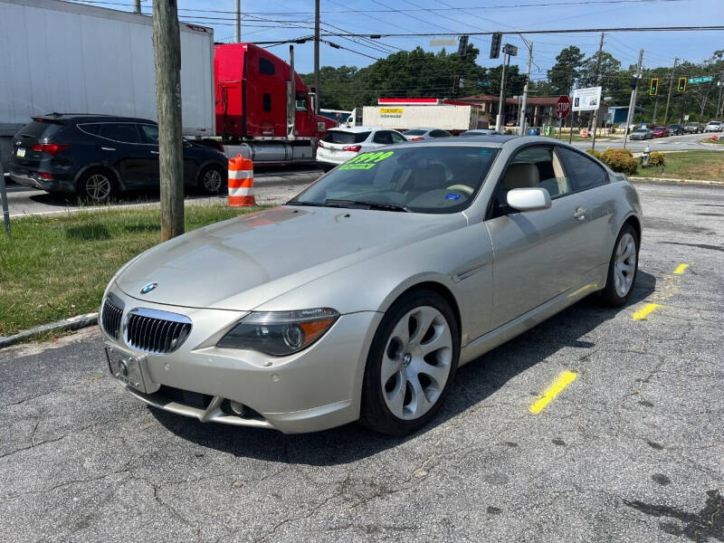 2005 BMW 6 Series for sale at Atlanta Fine Cars in Jonesboro GA