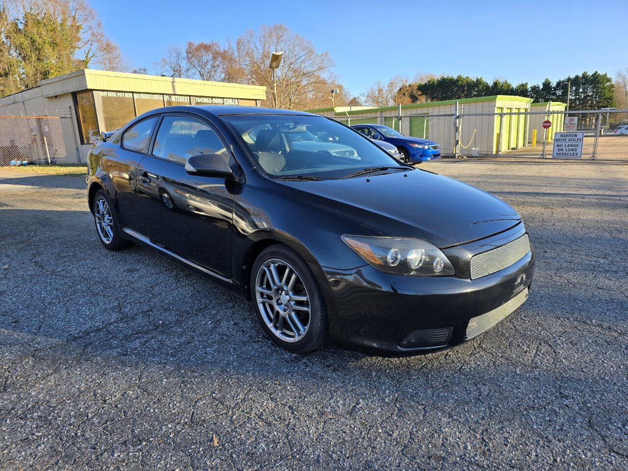 Black 2008 Scion tC Base Base 2dr Hatchback 4A 2