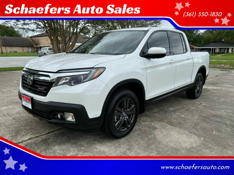 2020 Honda Ridgeline for sale at Schaefers Auto Sales in Victoria TX