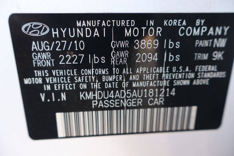 2010 Hyundai Elantra GLS