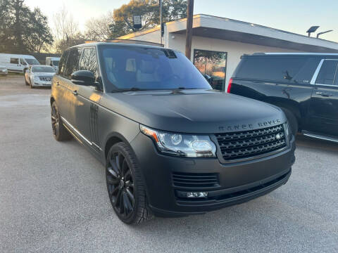 2017 Land Rover Range Rover for sale at Texas Luxury Auto in Houston TX