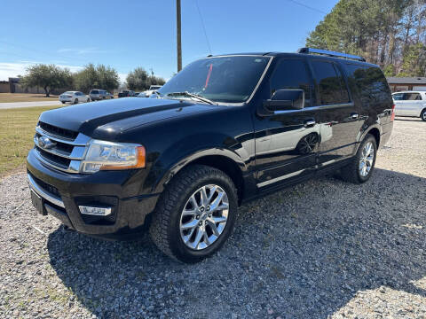 2017 Ford Expedition EL for sale at Baileys Truck and Auto Sales in Effingham SC