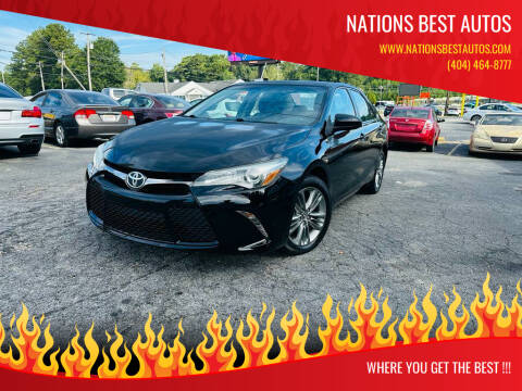2015 Toyota Camry for sale at Nations Best Autos in Decatur GA
