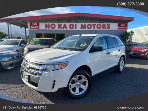 2013 Ford Edge for sale at No Ka Oi Motors in Kahului HI