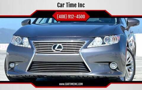 2014 Lexus ES 350 for sale at Car Time Inc in San Jose CA