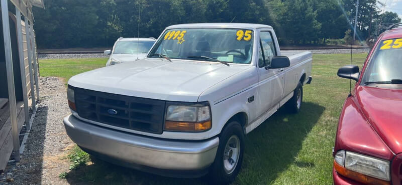 1995 Ford F-150 for sale at TRIPLE C AUTOMOTIVE in Anderson SC