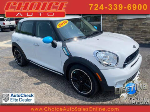 2016 MINI Countryman for sale at CHOICE AUTO SALES in Murrysville PA
