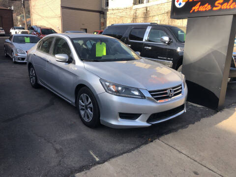 2013 Honda Accord for sale at STEEL TOWN PRE OWNED AUTO SALES in Weirton WV