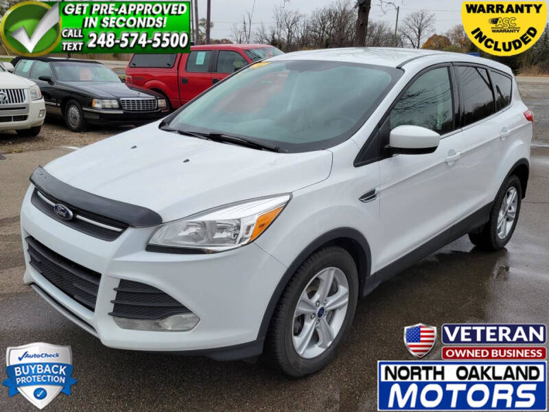 2016 Ford Escape for sale at North Oakland Motors in Waterford MI