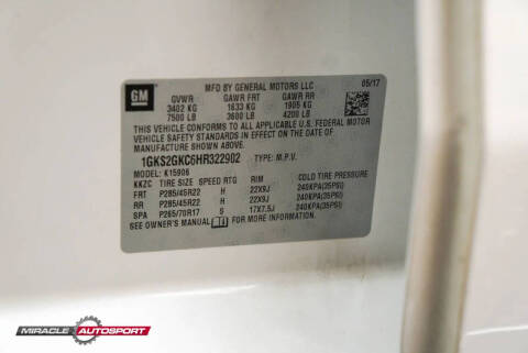 2017 GMC Yukon XL SLT