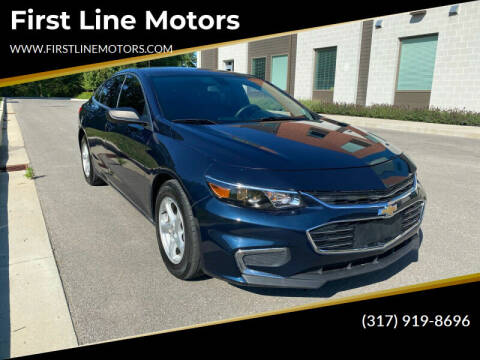 2017 Chevrolet Malibu for sale at First Line Motors in Jamestown IN