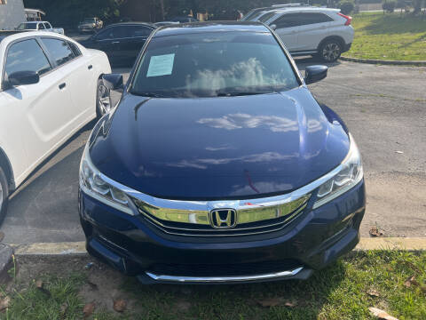 2017 Honda Accord for sale at J Franklin Auto Sales in Macon GA