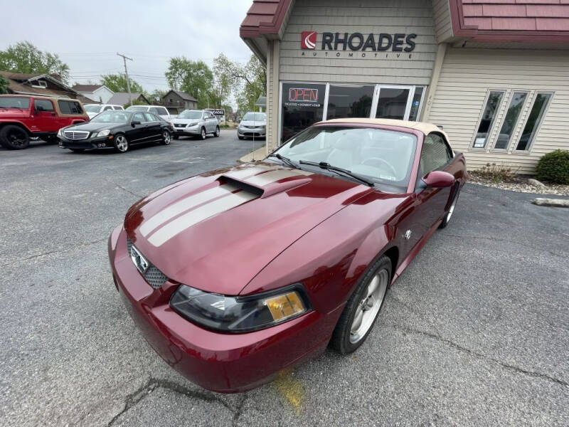 2004 Ford Mustang for sale at Rhoades Automotive Inc. in Columbia City IN