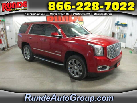 2015 GMC Yukon for sale at Runde PreDriven in Hazel Green WI