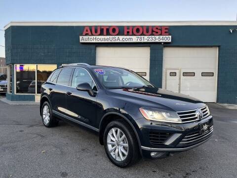 2016 Volkswagen Touareg for sale at Saugus Auto Mall in Saugus MA