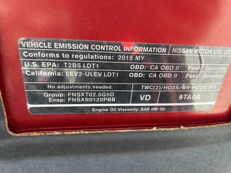 2015 Nissan Rogue S