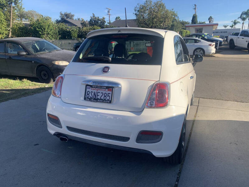2016 FIAT 500 Sport