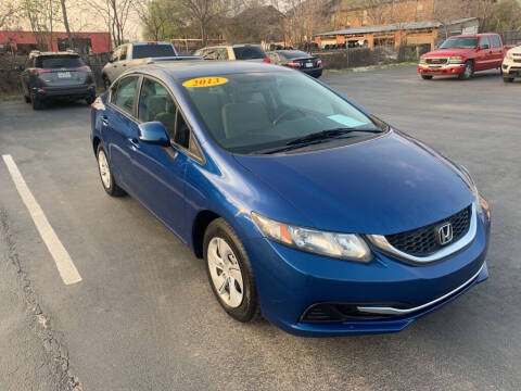 2013 Honda Civic for sale at Auto Solution in San Antonio TX