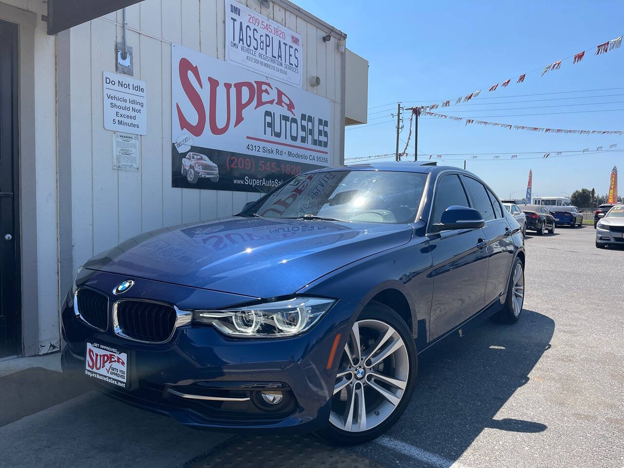 2017 BMW 3 Series for sale at Super Auto Sales Modesto in Modesto, CA