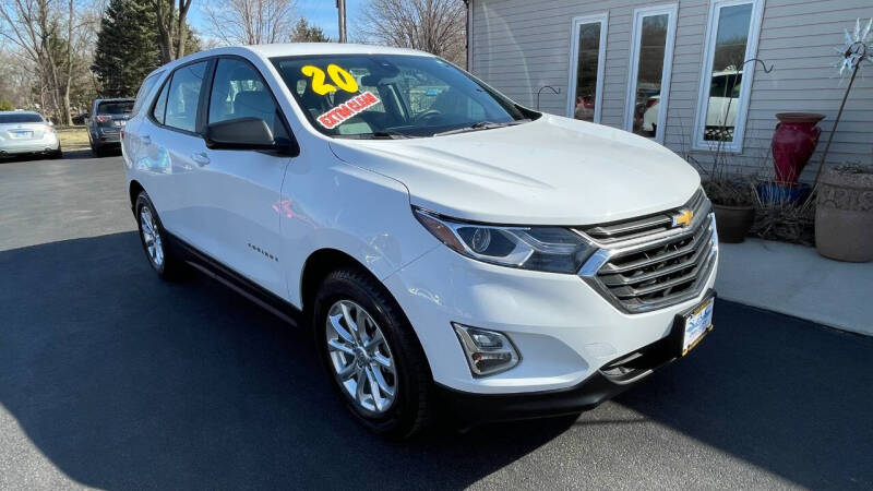 2020 Chevrolet Equinox for sale at North American Credit Inc. in Waukegan IL